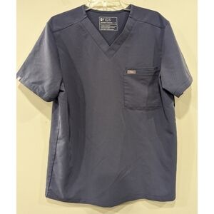 FIGS Technical Collection Leon Three Pocket Scrub Top Size Medium